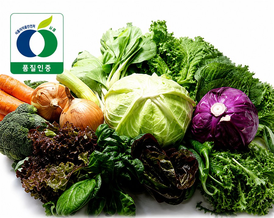 산지 신선한 식재료