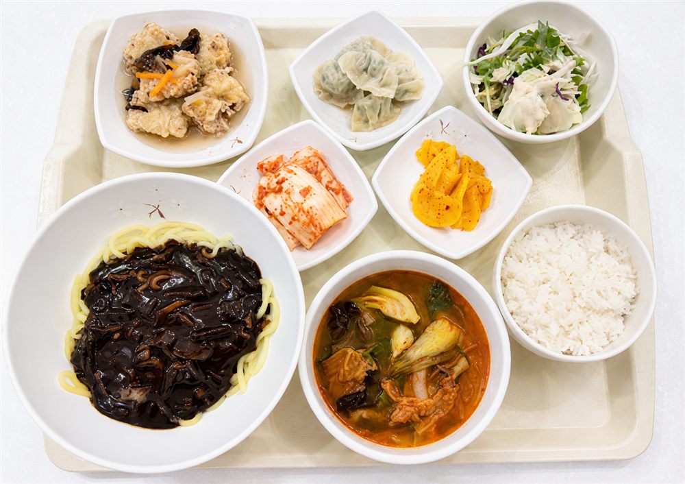 코너별 중식 메뉴