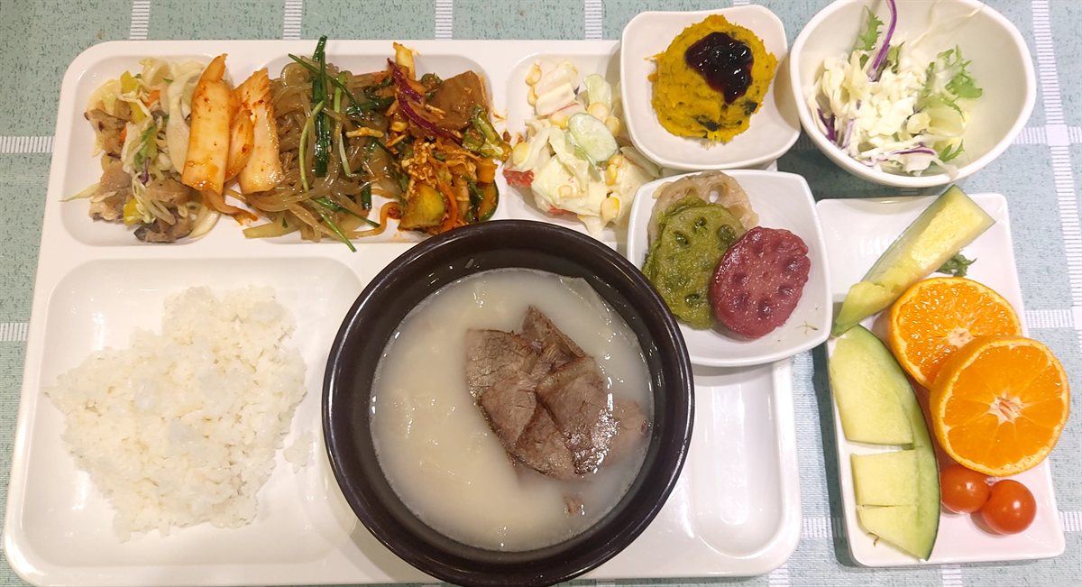 끼니별 중식 메뉴